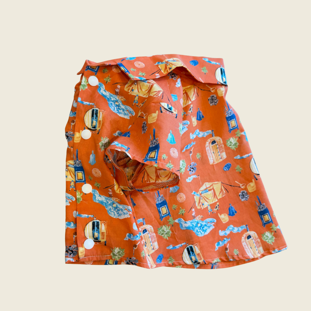 サウナシャツ／Sauna aloha shirt