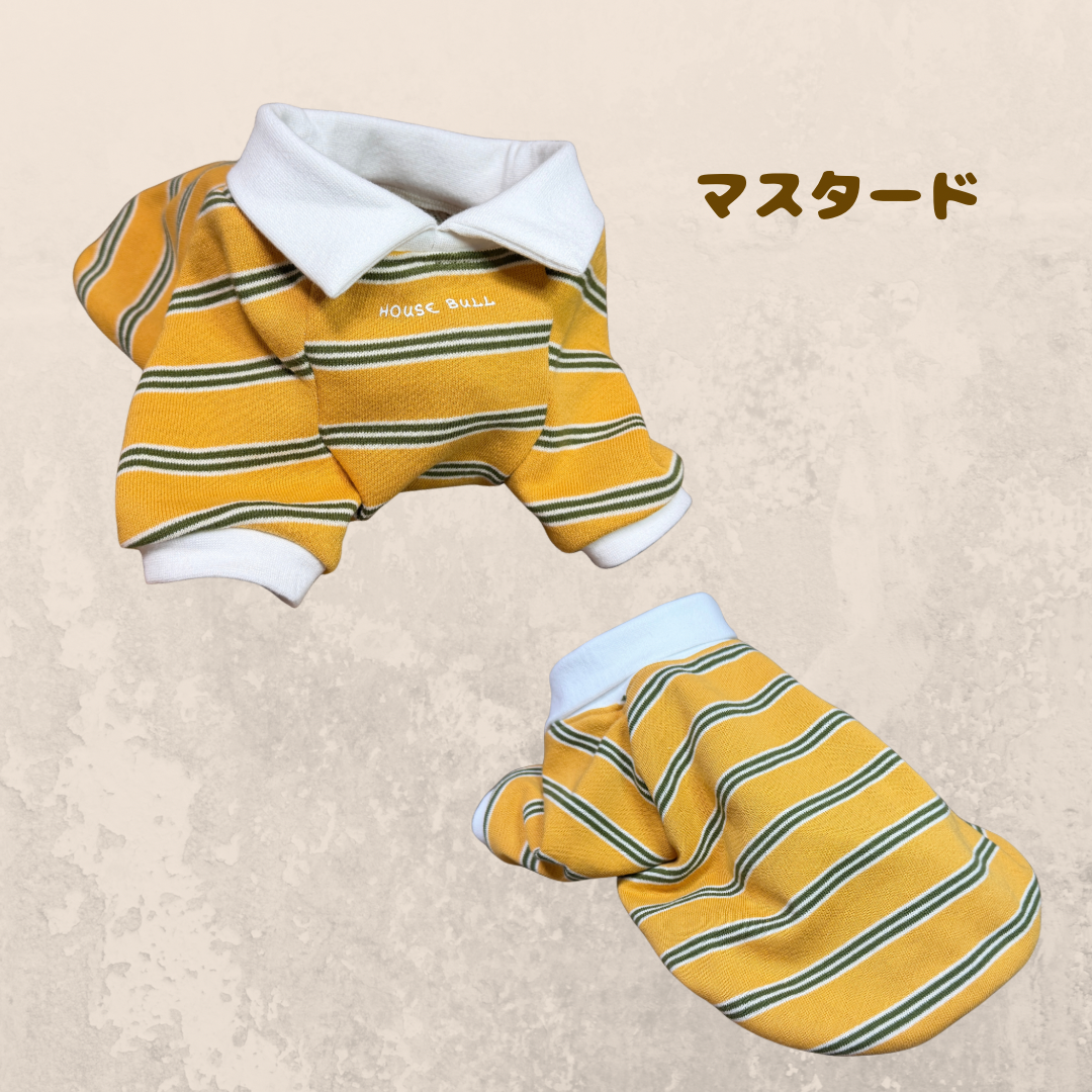 レトロボーダーポロ／Retro Border Polo