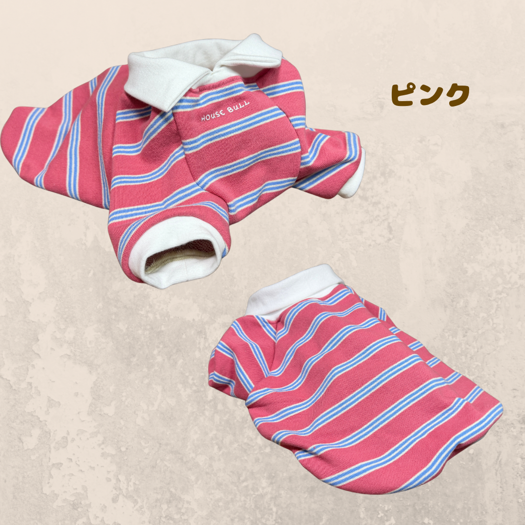 レトロボーダーポロ／Retro Border Polo